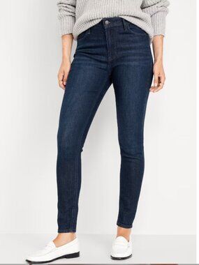 NWOT! High Rise, Super Skinny-Mid Wash Jeans
